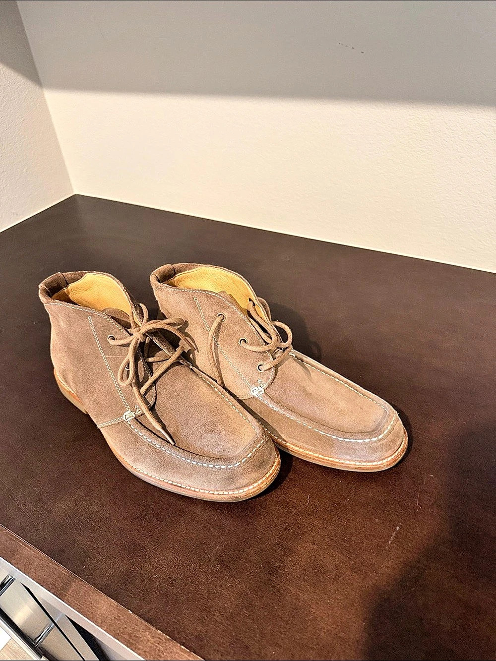 UGG Neumel Moc Chukka Boot Men's Brown Chukka Boots